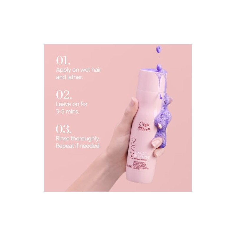 Wella Professionals Wella Professional Invigo Blonde Recharge Shampoo