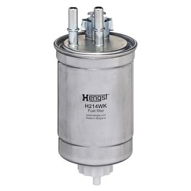 HENGST Fuel Filter Type H214WK - Fuel Line Filter for Cars - Filter for Fuel, Filter for Cars