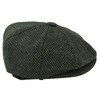 TruClothing.com Men's Vintage Retro Herringbone Tweed Style 1920s Hat -