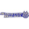 Sinister Diesel Stickers - 4 Pack 7"x2"