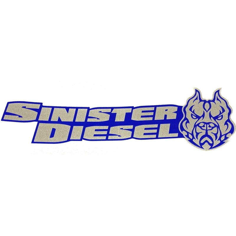 Sinister Diesel Stickers - 4 Pack 7"x2"