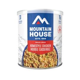 Mountain House Homestyle Chicken Noodle Casserole Freeze-Dried Food for Camping, 10 Servings, 30-Year Shelf-Life