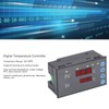 220VAC Embedded Temperature Controller ‑50‑120℃ High Accuracy Digital Thermostat Switch