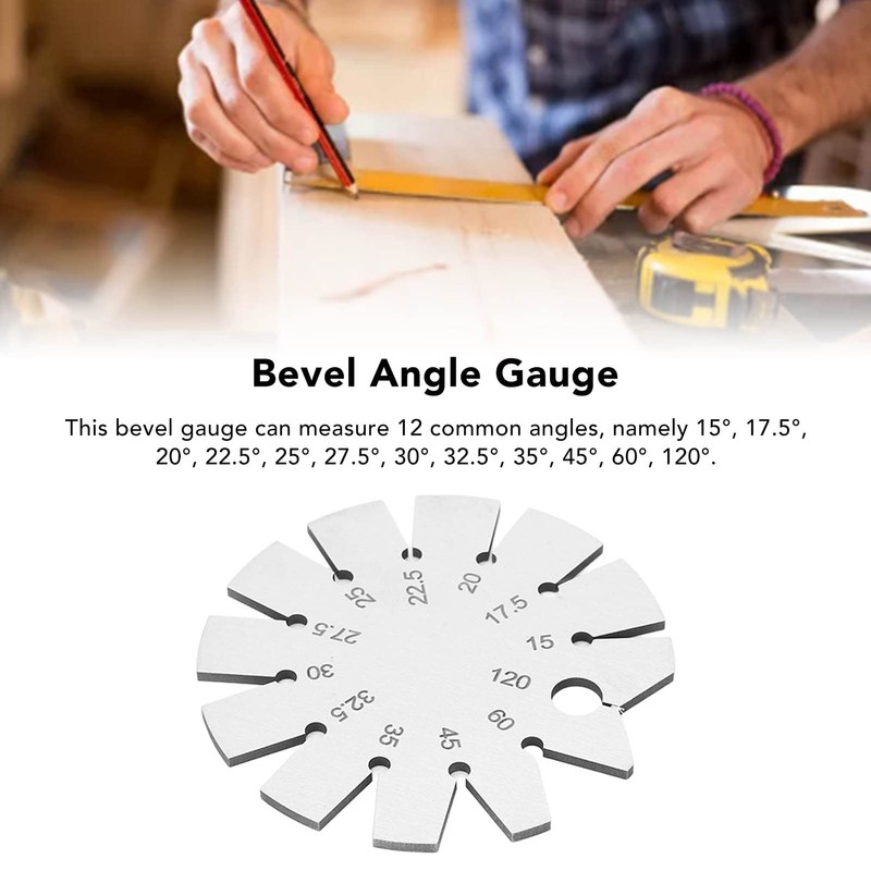 Cunyuer Bevel Gauges, Angle Finder,Sharpness Tester, Knife Sharpness Tester for