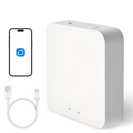 Arotelicht WiFi Gateway, Smart Hub for Smart Life Bluetooth Downlight, Home Bridge Remote Control for Smart Devices, Support Alexa, Google Assistant, Voice Control (Wi-Fi Only 2.4GHz)