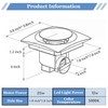 Bathroom Exhaust Fan with LED Light, Bathroom Fan with Light,