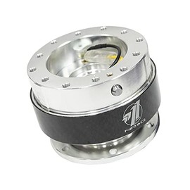 NRG Silver / Carbon Fiber Quick Release Hub Gen 1.5