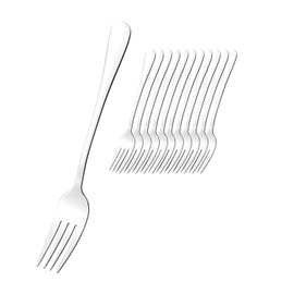 Esmeyer 156-119 12-teiliges Gabel-Set Modell "Sylvia", 18/0 Edelstahl, poliert - der günstige Topseller seit 25 Jahren!, 21 x 1 x 1 cm