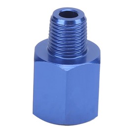 Fydun Matching Pressure Gauge Sensor Transmitter Thread Reducer Adapter M12 Female to 1/8 NPT Hose End for Oil Pressure Sensor Connection Conversion