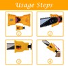 Portable Chain Sharpener, Saw Chain Sharpener, Chainsaw Sharpener Kit, Universal
