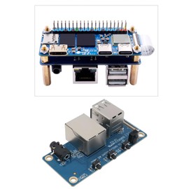 Create idea Expansion Board Set Compatible with Orange Pi Zero 2W 1GB/1.5GB/2GB/4GB Interface Board Metal Copper Pillar Screws