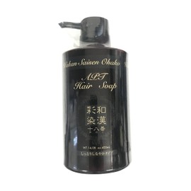 Wakan Seiji Grandex Xihachi APT Hair Soap, Moisturizing, Supple, Shiny Type, 13.5 fl oz (400 ml), Transparent, 1 Bottle