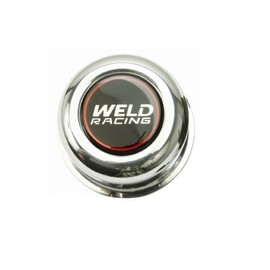 Weld Racing P605-5083 Polished 3.18" OD x 3.25" Tall Push Thru 5-Lug Replacement Center Cap