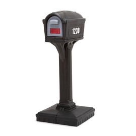 Simplay3 American Home 42002R-04 Dig-Free Easy Up Classic Mailbox – Black