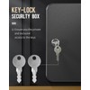 Uniclife 48-Key Steel Key Cabinet with 2 Unlocking Keys Wall