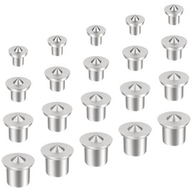 ZIUZI 20Pcs Dowel and Tenon Center Transfer Plugs, Solid Dowel Pin Centers Drilling Hole Tool Set for Woodworking (4 Sizes, 6mm, 8mm, 10mm, 12mm)