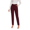 KICZOY Women's Stretch Business Straight Leg Dress Pants with Pockets