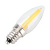 10Pcs E12 Long Filament Small LED Light Bulbs Dimmable Lamp