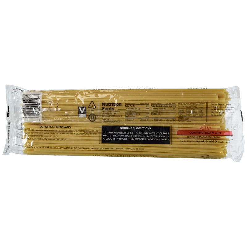 Garofalo – Premium Durum Wheat Semolina Bucatini Pasta, Italian Made,