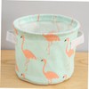 Ipetboom 2pcs Cotton Storage Basket Cartoon Design Organizing Holder Random