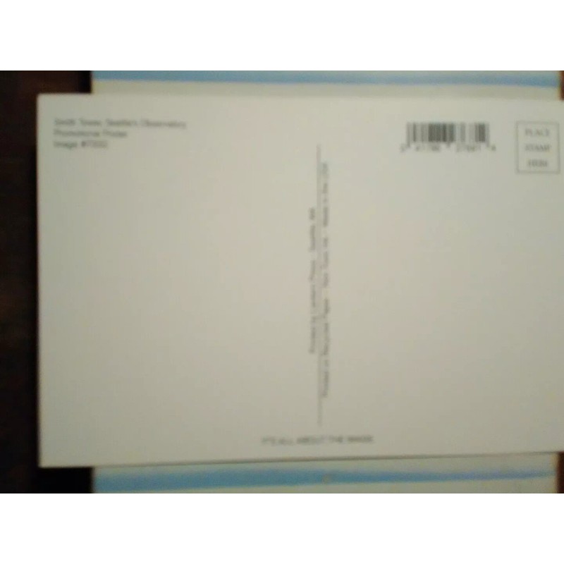 SEATTLE WA aerial view VINTAGE POST CARD SMITH TOWER SEATTLE