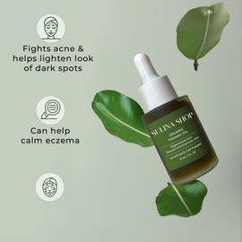 Tamanu Oil Organic for Skin, 100% Pure, Cold Pressed, Unrefined, Cruelty-Free, Hydrating, Moisturizing Tamanu Oil for Face Skincare, Haircare, Soothes Irritation, Reduces Scars and Acne, All Skin Type