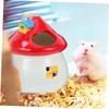 Totority Ceramic Mushroom Shaped Pet Sleeping Nest for Hamsters Hedgehogs
