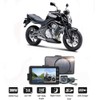 Motorcycle Recording Camera Dash Cam Waterproof Front and Rear Motorbike