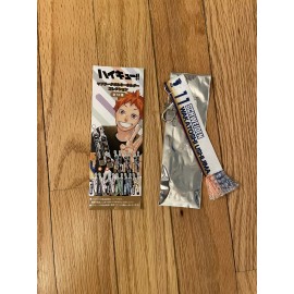 Haikyu!! Jump Shop Keychain Key Holder Ushijima Wakatoshi NEW