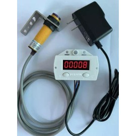 적외선 계수기 숫자 표시 디지털 카운터 반사식 자동 [피드백 반사 M18 포토 스위치] Infrared Counter Digital Display Reflective Automatic [Feedback Reflective M18 Photo Switch]
