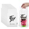 PerKoop 500 Pcs Drink Carrier for Delivery Clear Cup Carrier