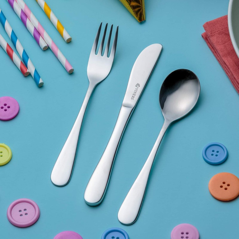 Viners Everyday 3 Piece Kids Cutlery Set
