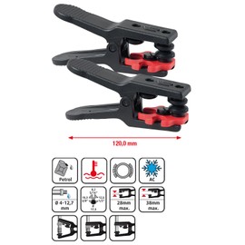 KS Tools 122.1295 ALLinONE Hose clamp pliers set Ø 4,75-14mm, pack of 2