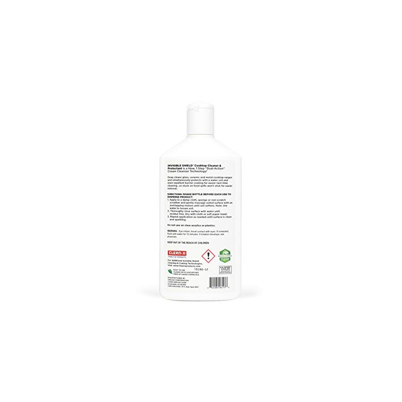 Invisible Shield Cooktop Cleaner & Protectant -2 PacK