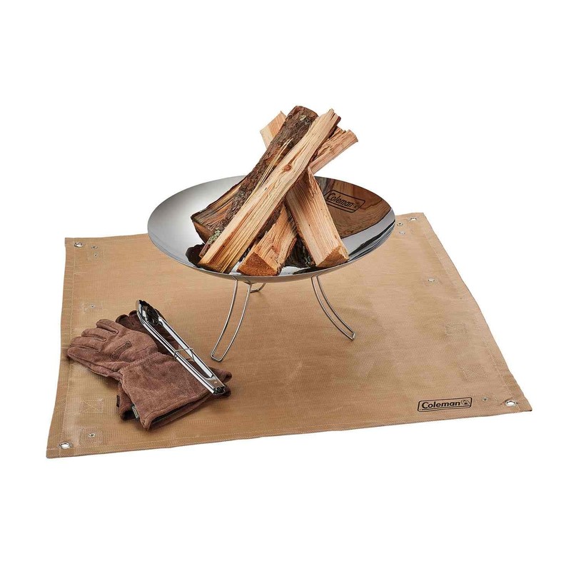 Coleman(コールマン) Campfire Sheet Fire Place Sheet Approximately 80×80cm Outdoor Camping