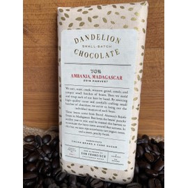 Dandelion Chocolate Bar 2oz (AMBANJA, MADAGASCAR 70%)