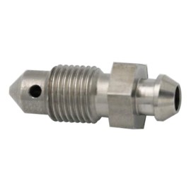 KRD PERFORMANCE Stainless Steel -3 AN Brake Bleed Nipple Screw Bleeder Fitting