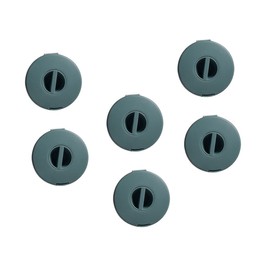 DOITOOL 6pcs Swivel Winder Cable Holder Electric Cord Organizers Cord Keeper Cables Organizer Wire Hider Cable Organizer Cord Storage Cable Winder Wire Organizers for Cords Plastic