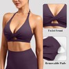 YEOREO Sports Bras for Women Micaela Open Back Workout Gym