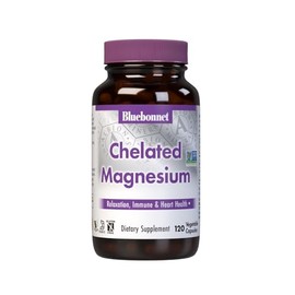 Bluebonnet Nutrition Albion Chelated Magnesium, 120 Count                                                                                             
