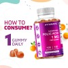Vitamatic Gomitas Ácido Fólico 1000 Mcg Prenatal 120