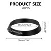 QIYUDA 20 Pcs Kitchen Sink Drain Gasket Seal Ring, 1.2-1.4