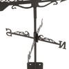 Garden Weathervane Roof Outdoor Metal Wind Vane Decoration for Yard