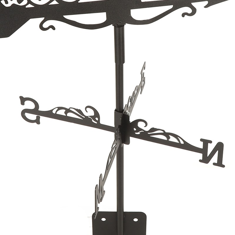Garden Weathervane Roof Outdoor Metal Wind Vane Decoration for Yard