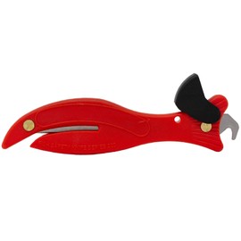Gifts Direct 2 U Ltd Fish 200 Original Enclosed Blade Safety Box Cutter (1, Red)