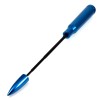 VMS RACING Anti-Theft Retractable Blue 50 Caliber Bullet Antenna For