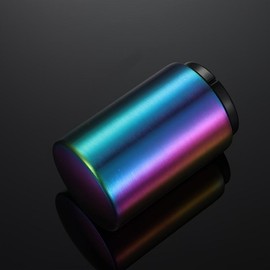 Stainless Steel Magnetic Beer Bottle Opener - Seamless, Automatic Cap Lifter for Home & Kitchen Use - Perfect for Holidays & Oktoberfest - Color: Colorful