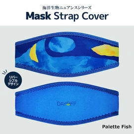 §OLDAYOFF Fish Design Mask Strap Cover for Diving Mask and Snorkeling Mask (Blue Tang)