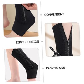 Baluue 2pcs Adjustable Ankle Sleeve Support Brace for Sports Breathable Compression Ankle Wraps for Basketball Running Football Comfortable Non-skid Design for Injury Prevention