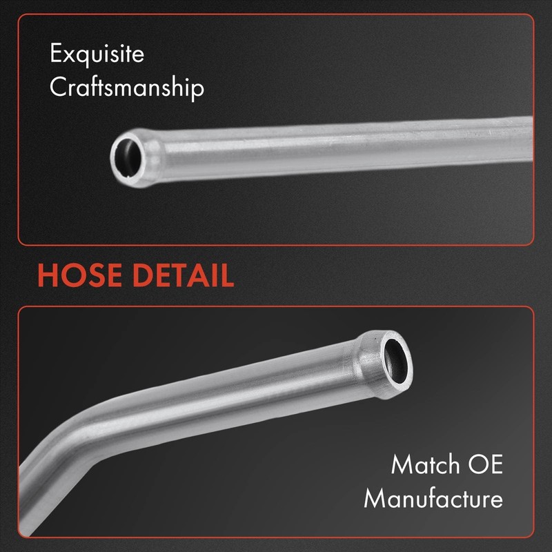 A-Premium Power Steering Return Hose Line Assembly Compatible with Honda